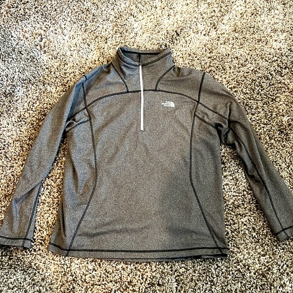 Mens The North Face half zip. Size L - Picture 1 of 4